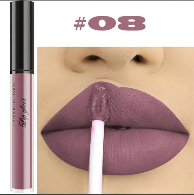 12 Colors Waterproof Matte Liquid Lipstick