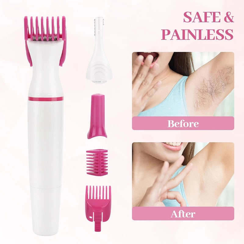 5 In 1 Multifunction Hair Removal Combo - Aurora's Beauty Boutique