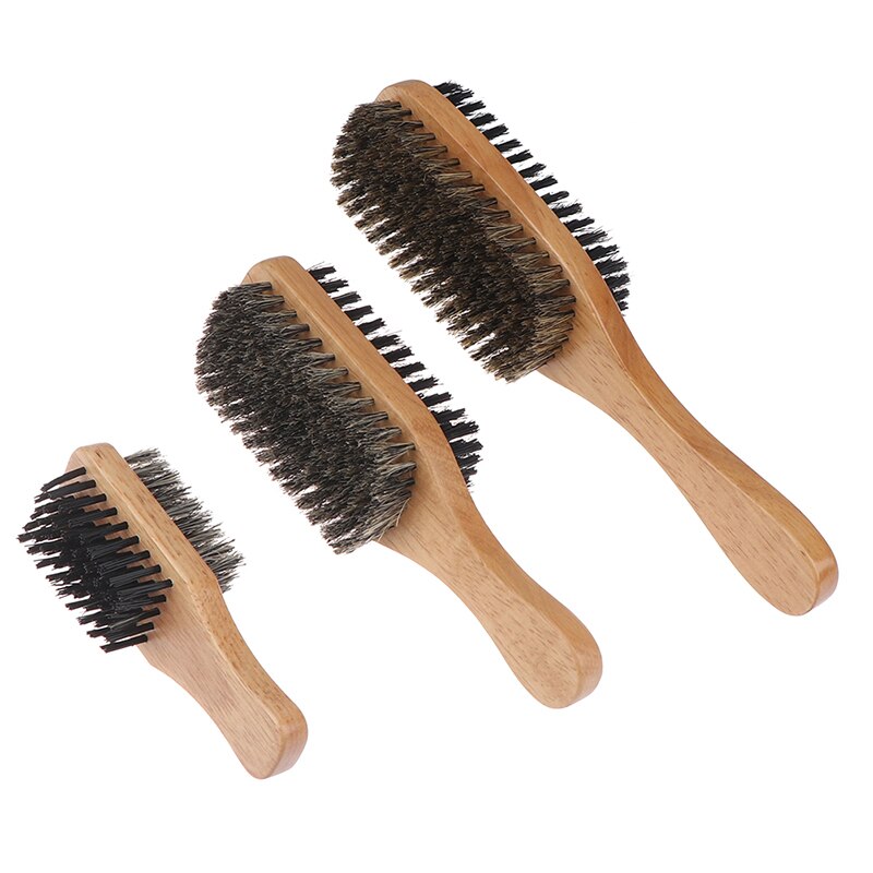 Men Boar Bristle Beard Brush - Aurora's Beauty Boutique