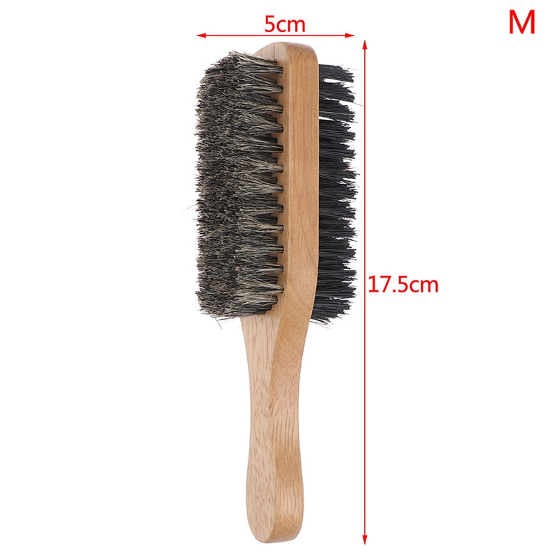 Men Boar Bristle Beard Brush - Aurora's Beauty Boutique