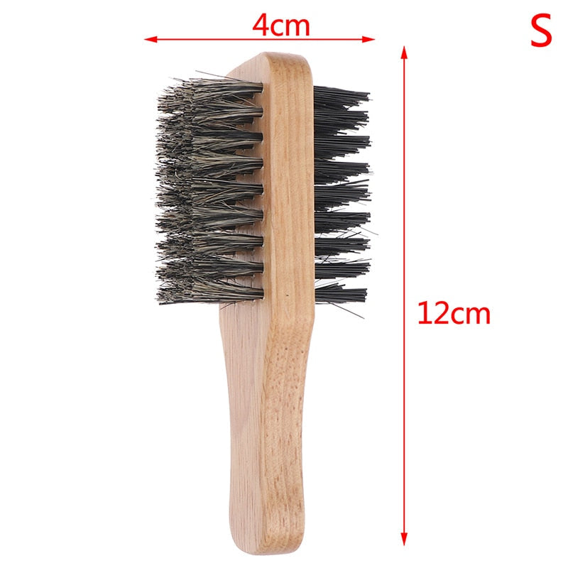 Men Boar Bristle Beard Brush - Aurora's Beauty Boutique