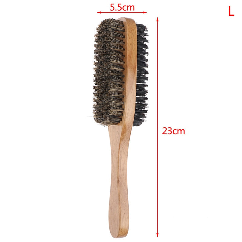 Men Boar Bristle Beard Brush - Aurora's Beauty Boutique