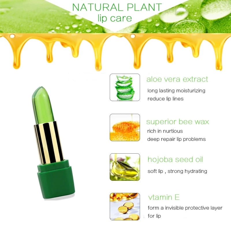 Aloe Vera Moisturizing Lip Balm - Aurora's Beauty Boutique